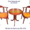 Bộ bàn trà khách sạn 2 ghế MS 1476 Giá bộ = 5.500.000đ giảm còn = 4.500.000đ 4 ban tra khach san 1476 800x561 1