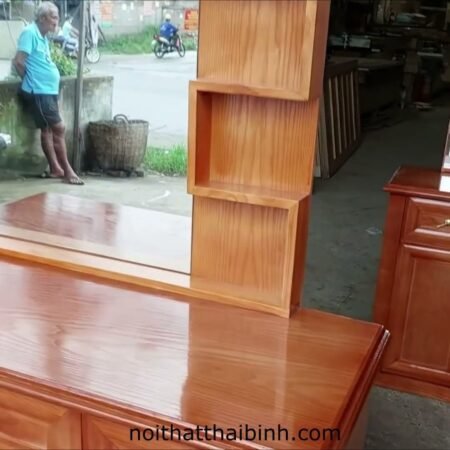 Bàn trang điểm gỗ xoan đào 1m MS 2905 8 Bàn trang điểm gỗ xoan đào 1m MS 2905