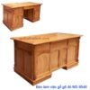Bàn văn phòng gỗ gõ đỏ MS 9548 Giá 1m6 = 19.500.000 đ - Tặng kính mặt bàn dầy 8 ly 3 Bàn văn phòng gỗ gõ đỏ MS 9548 Giá 1m6 = 19.500.000 đ - Tặng kính mặt bàn dầy 8 ly