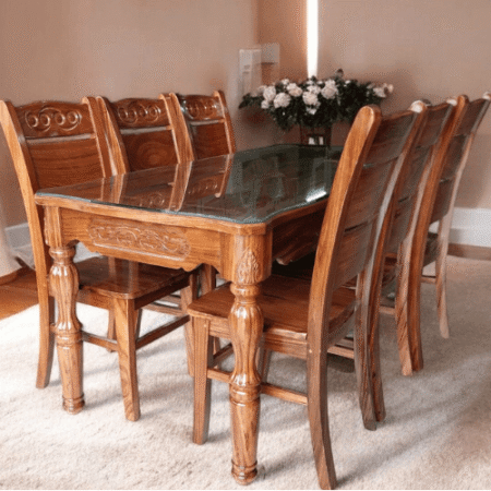 Bộ bàn ghế ăn gỗ hương xám tự nhiên MS 3205 12 Bộ bàn ghế ăn gỗ hương xám tự nhiên MS 3205