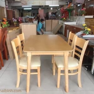 Bộ bàn ghế ăn giá rẻ MS 9853