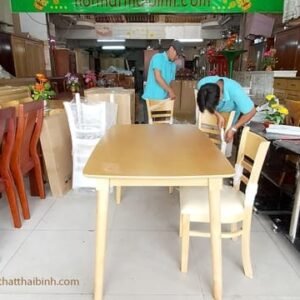 Bộ bàn ghế ăn giá rẻ MS 9853