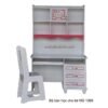 Bộ bàn ghế học Hello Kitty MS 1065 Giá bán = 3.800.000 đ 3 bo ban hoc cho be Hello kitty 1065