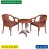 Bộ bàn trà 2 ghế đẹp MS 2734