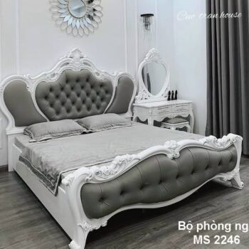 Bộ giường ngủ bàn trang điểm MS 2246