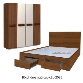 Bộ nội thất phòng ngủ cao cấp đẹp MS 2035