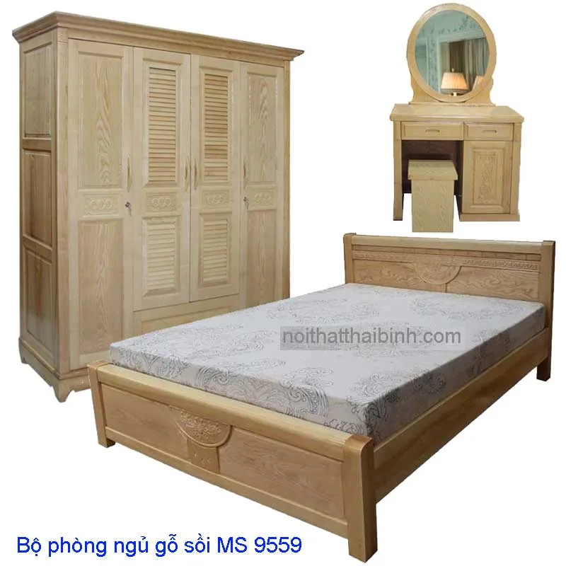 bo phong ngu go soi gia re 9559