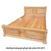 Giường hoàng gia gỗ gõ dạt phản MS 2877