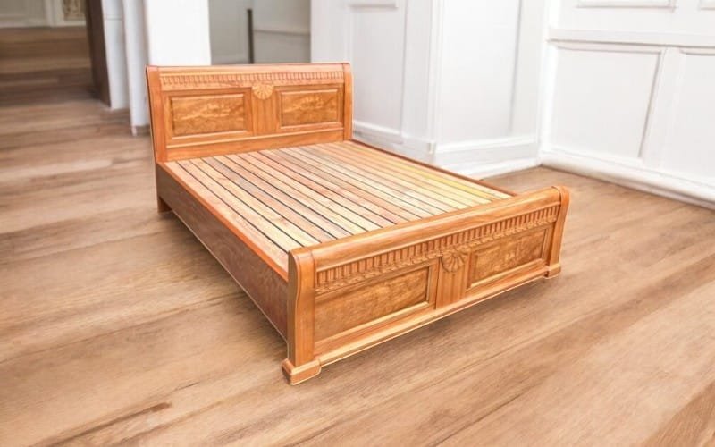 Giường gỗ công nghiệp tại quận 6 giá rẻ bền đẹp