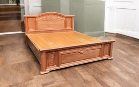 Mẫu giường gỗ đẹp tại quận 6 sang trọng hiện đại