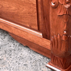 Giường ngủ gỗ xoan đào MS 3186