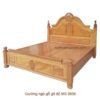 Giường ngủ gỗ gõ đỏ đẹp MS 9656 Giá bán= 39,500,000đ giảm còn= 29,500,000đ 2 giuong ngu go do 9656