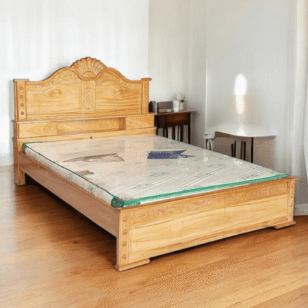 Giường gỗ gõ đỏ cao cấp MS 2929 13 Giường gỗ gõ đỏ cao cấp MS 2929