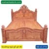 Giường gỗ gõ đỏ cao cấp MS 2710 12 giuong ngu go go do 2710 2
