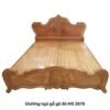 Giường bông hồng gỗ gõ dạt phản MS 2876 3 giuong ngu go go do 2876 1