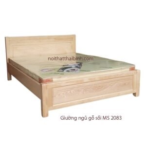 Giường gỗ sồi MS 2083