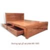 Giường ngủ gỗ vạt phản có ngăn kéo MS 1955