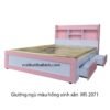 Giường ngủ màu hồng trẻ em MS 2071 3 giuong ngu mau hong 2071