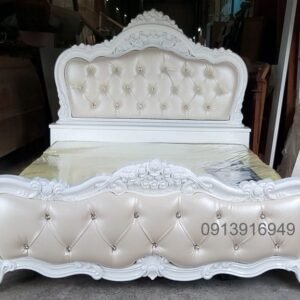 Giường ngủ tân cổ điển MS 1953 7 giuong ngu tan co dien 1953 01 1