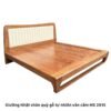 Giường Nhật chân quỳ gỗ tự nhiên vân cẩm MS 2915 3 giuong nhat chan quy go tu nhien van cam 2915 1