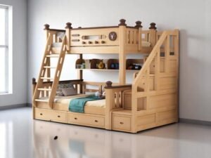 Bước bảo quản giường tầng bằng gỗ luôn bền đẹp