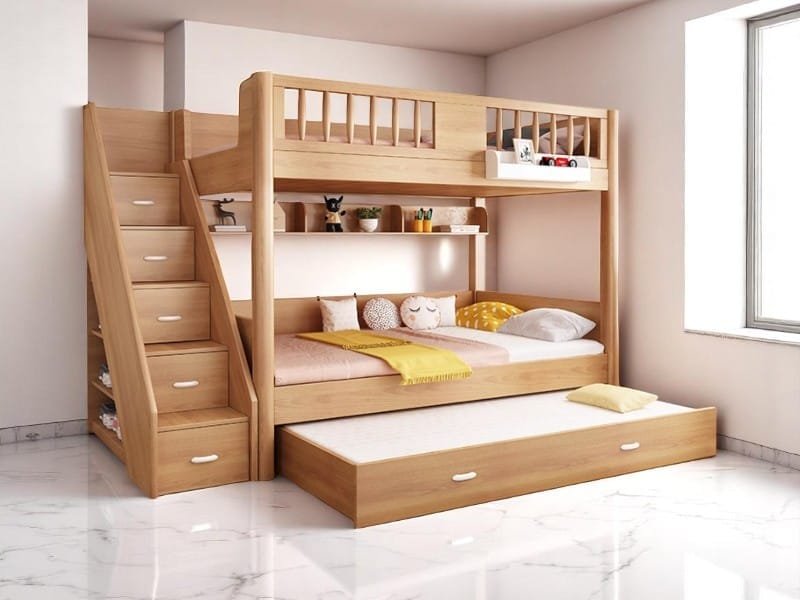 7 cách sử dụng giường tầng hiệu quả cho gia đình