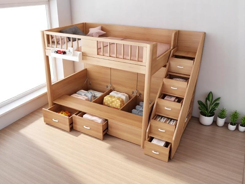 7 cách sử dụng giường tầng hiệu quả cho gia đình