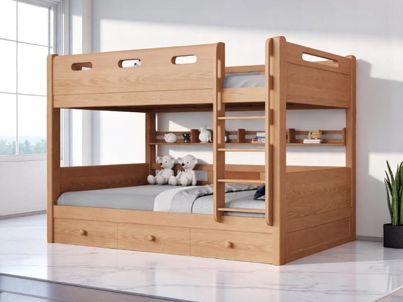Bước bảo quản giường tầng bằng gỗ luôn bền đẹp