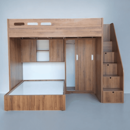 Giường tầng kết hợp tủ quần áo MS 3087 13 Giường tầng kết hợp tủ quần áo MS 3087