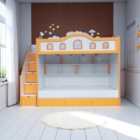 4 lý do chọn giường tầng 1m6 x 2m cho gia đình đông người 2 Giường tầng 1m6 x 2m