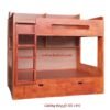 Giường 2 tầng gỗ cao su MS 2492 3 giuong tang 2492