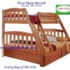 Giường tầng gỗ tự nhiên MS : 8106 Giá : 1m2 - 0m90 = 16000000