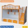 Giường tầng cho bé cao cấp MS 2558 3 giuong tang cho be 2558