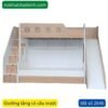 Giường tầng có cầu trượt đẹp MS 2646 2 giuong tang co cau truot 2646