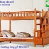 Giường tầng gỗ tự nhiên MS : 8227 Giá : 1m2 - 0m90 = 16.500.000 2 Giường tầng gỗ tự nhiên MS : 8227 Giá : 1m2 - 0m90 = 16.500.000