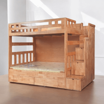 Giường tầng gỗ đẹp MS 2084