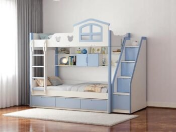 Giường tầng kết hợp bàn học cho người lớn