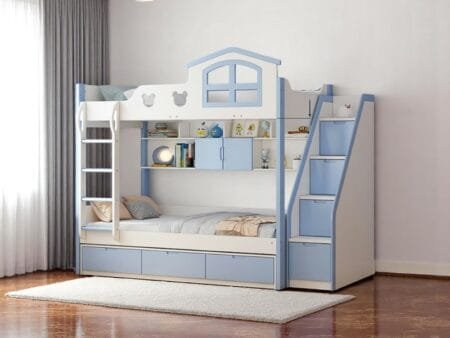 Giường tầng kết hợp bàn học cho người lớn tiện nghi 28 Giường tầng kết hợp bàn học cho người lớn