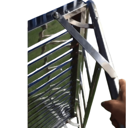 Giường xếp inox MS 3208 16 Giường xếp inox MS 3208