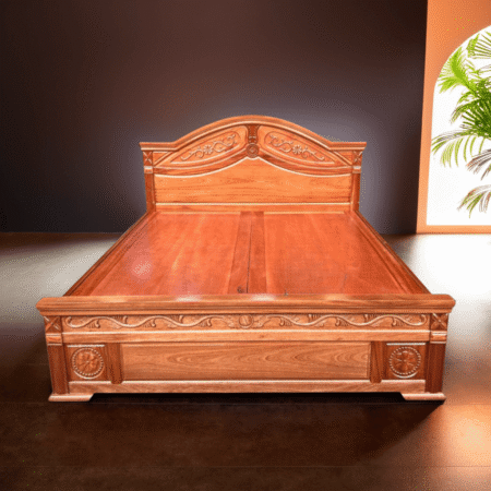 Mẫu giường gỗ xoan đào đẹp MS 3187 12 Mẫu giường gỗ xoan đào đẹp MS 3187