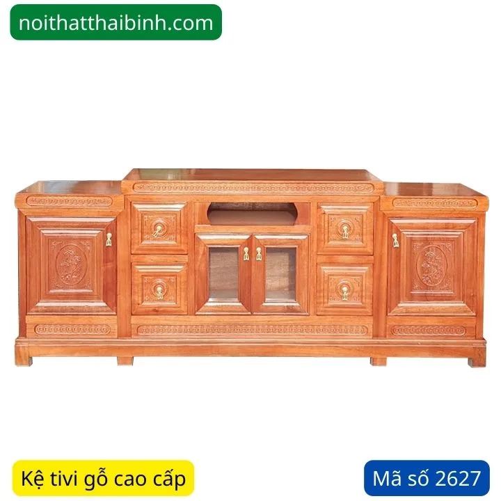 ke tivi go cao cap 2627