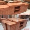 Kệ tivi gỗ hương đá MS 2422 3 Kệ tivi gỗ hương đá MS 2422