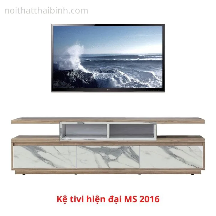 Kệ tivi vân đá hiện đại MS 2016