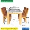 kich thuoc bo ban an go 2822