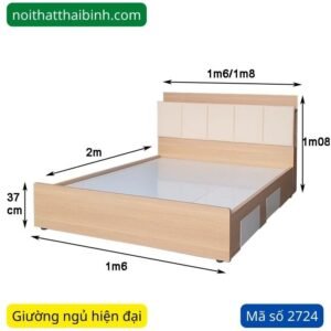Giường ngủ hiện đại MS 2724