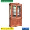 Tủ rượu gỗ xoan đào 1m MS 2682 2 kich thuoc tu ruou 2682
