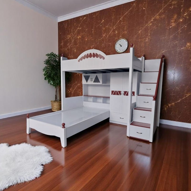 6 mẫu giường tầng đẹp giúp nâng tầm không gian sống 3 Mẫu giường tầng đẹp