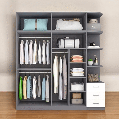 Mẫu tủ quần áo đẹp hiện đại MS 3207 7 Mẫu tủ quần áo đẹp hiện đại MS 3207