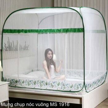 Mùng chụp tự bung nóc vuông MS 1916