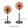 Quạt SENKO MS LTS 1636 2 Quạt SENKO MS LTS 1636